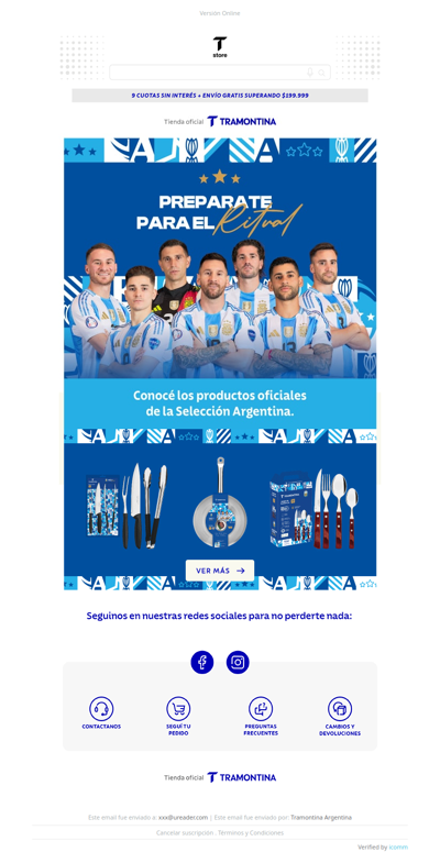 🇦🇷 Equipate para alentar a la Selección