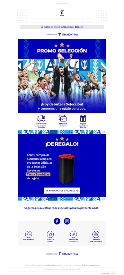 Debutamos hoy! 🏆 Taco + Set de Cuchillos de REGALO! 🇦🇷
