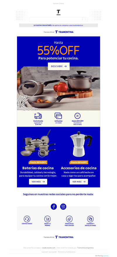 Potenciá tu cocina con hasta 55% OFF 👨‍🍳