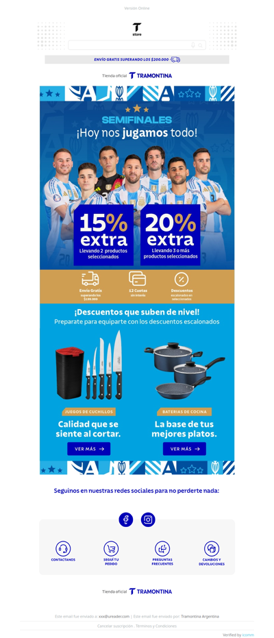 ⚽ Hoy la pasión sube de nivel… y tus descuentos también