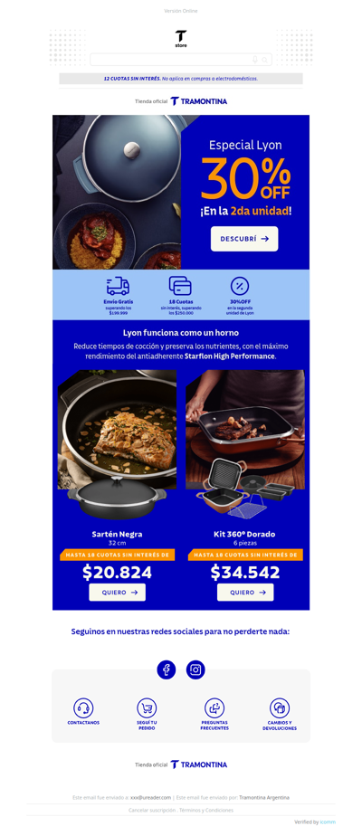 🍲✨ 30% OFF en tu segunda Lyon