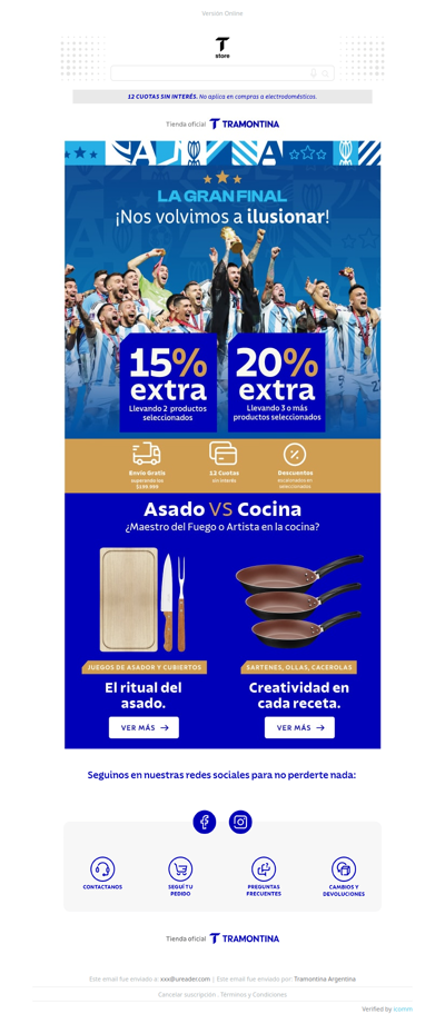 🇦🇷 Hoy alentamos con el corazón… y con beneficios extra