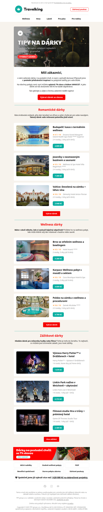 Dárky na poslední chvíli? 🎁 Není problém!