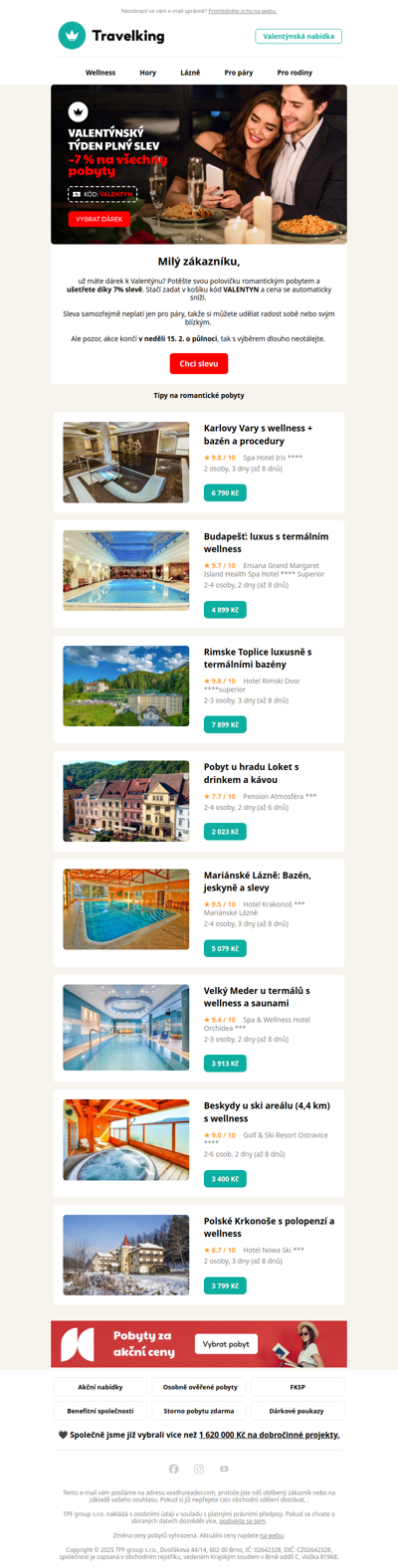 ♥️ Last minute Valentýn: –7 % na vše