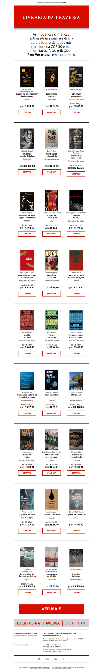 Mudanças climáticas e a Amazônia, em pauta