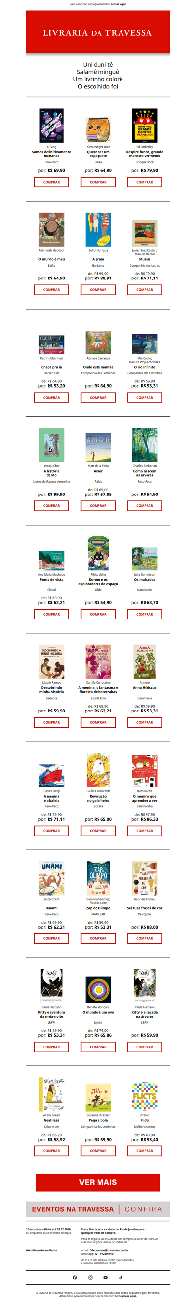 A hora e a vez da crianças