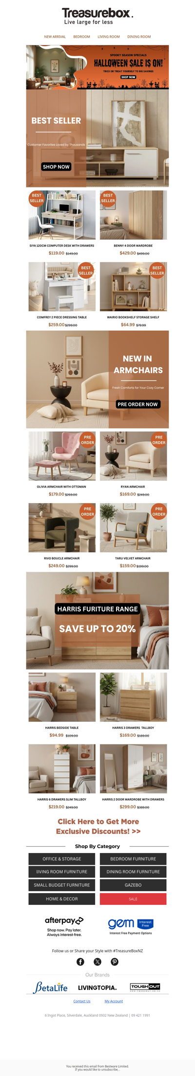 Boo-tiful Deals! Halloween Sale Starts Now 🕸️