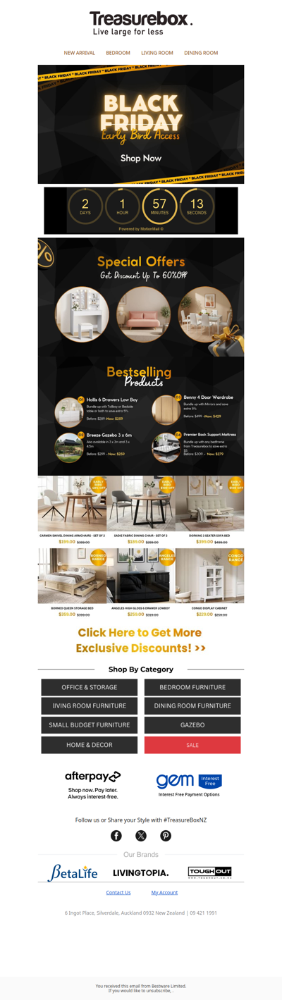 Last Chance! Early Bird Access Ends Soon 🖤