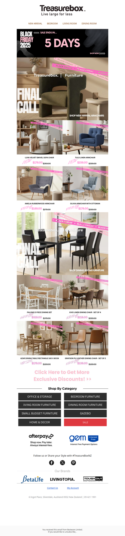 Biggest Sale Event Ends in 5 Days ⏳