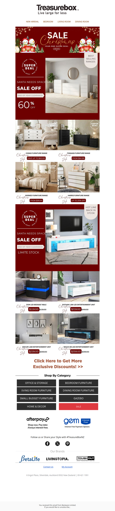 Year-End Super Deal Starts Now – Christmas Savings Inside