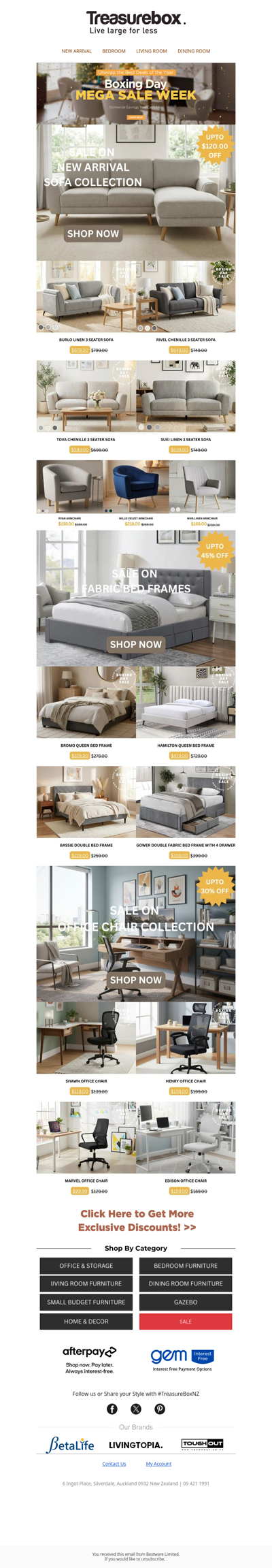 Boxing Day Deals Start Now 🥊