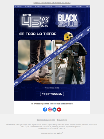 , últimas horas de Black Sale: hasta 45% OFF