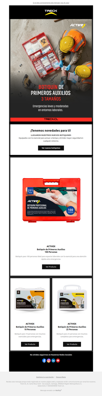 ¡ Conoce nuestros nuevos Botiquines!