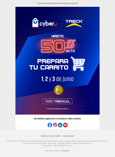 ¡Falta poco para el Cyber! Deja tu carrito listo