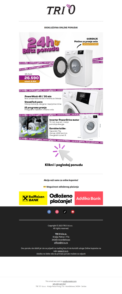 24h BLITZ AKCIJA ⚡