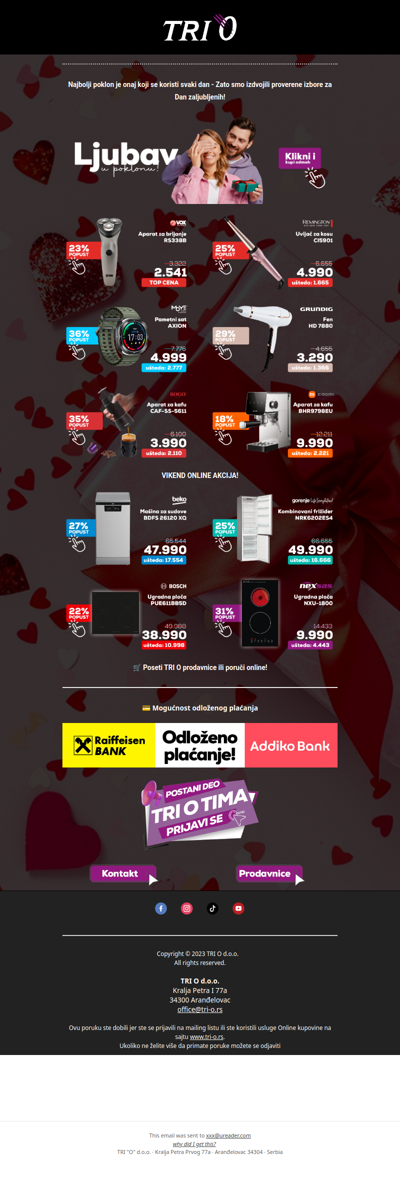 Poslednja šansa da obezbediš poklon!