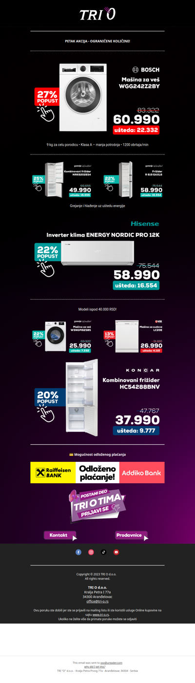 Ušteda do 22.000 RSD na Bosch!