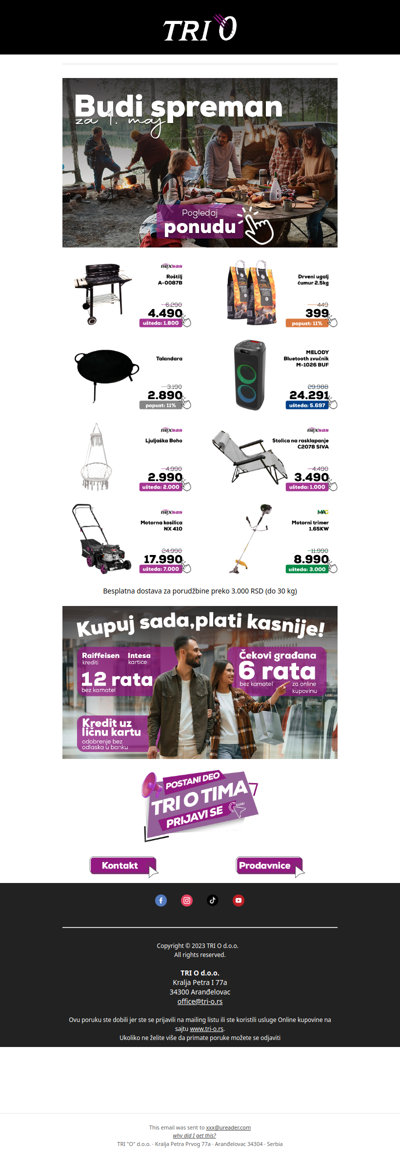 Poslednje pripreme za 1. maj!