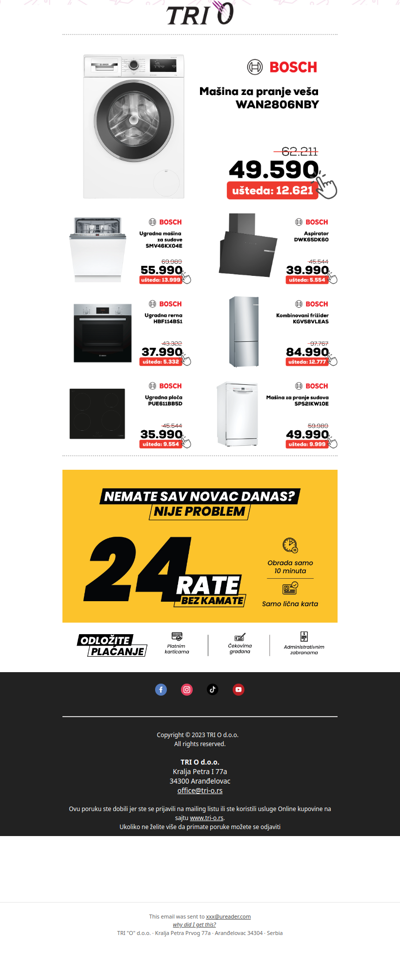 Bosch specijalna online akcija!