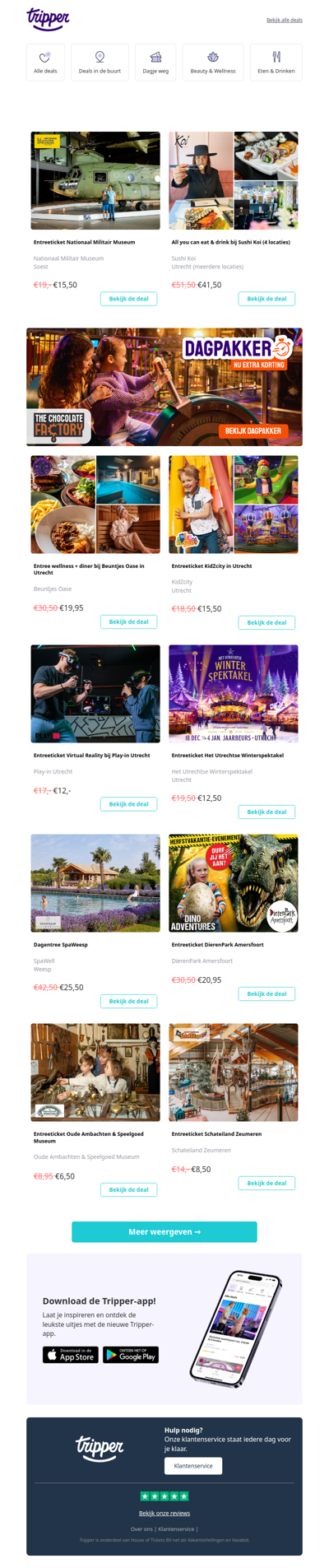 Dagpakker: The Chocolate Factory! 🍫