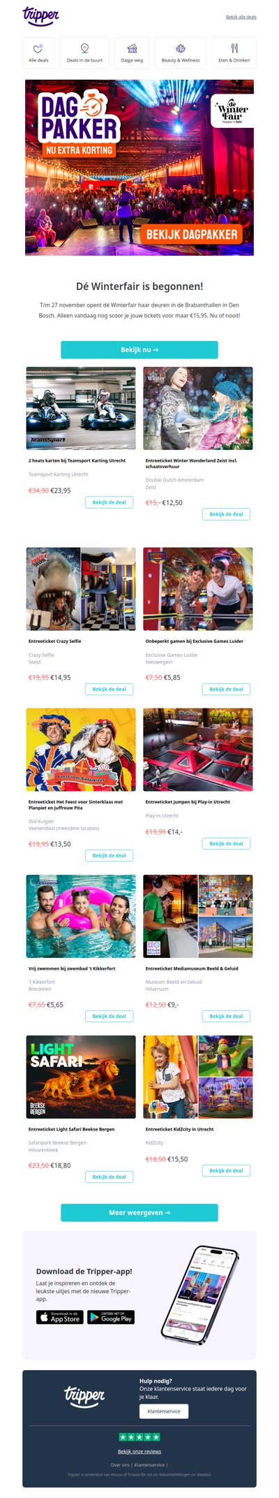 De leukste deals in jouw regio! 💜