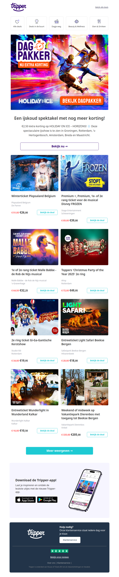 Dagpakker: Holiday on Ice✨