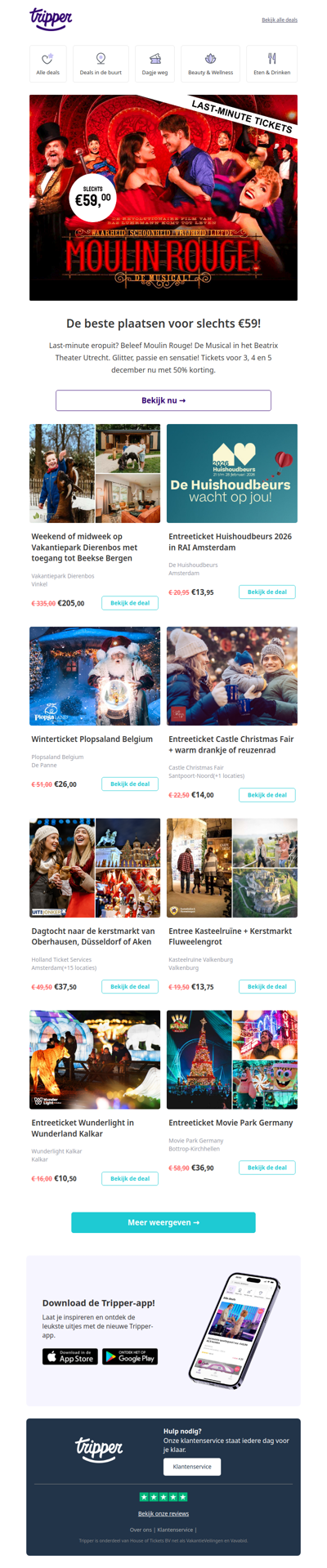 Last-minute! Tickets voor Moulin Rouge! De Musical ✨