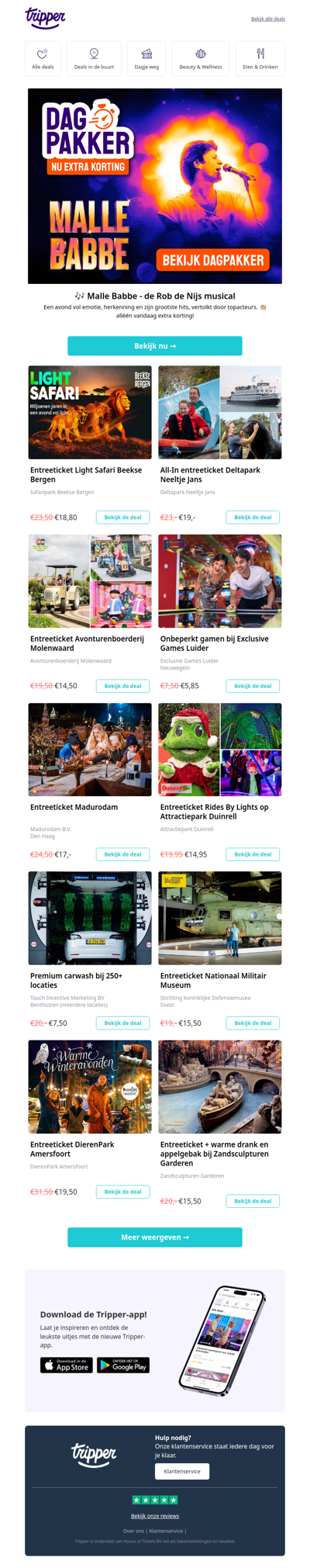 🎟️ Vandaag afgeprijsd! Malle Babbe - de Rob de Nijs musical!