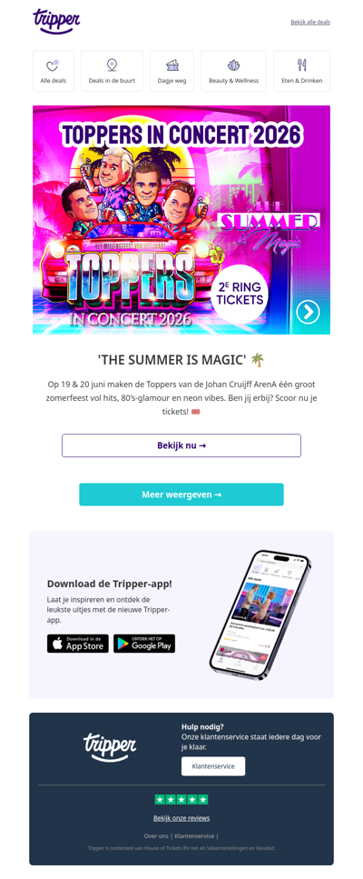 NIEUW! Toppers in Concert 2026 2e ring-tickets✨