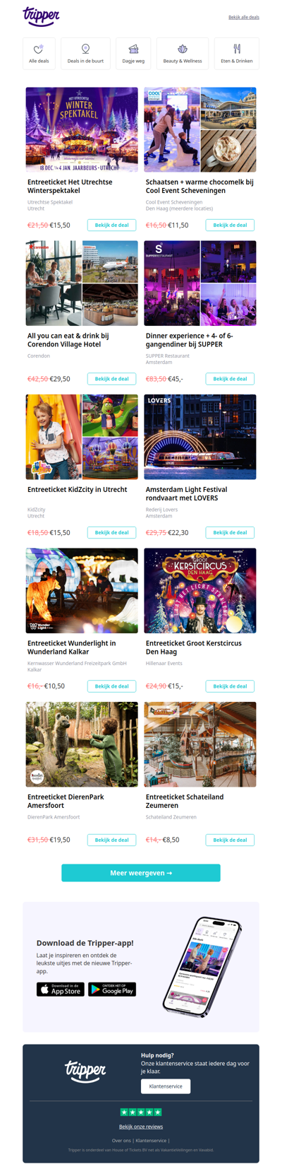 ❄️ Haal alles uit de laatste vakantiedagen!