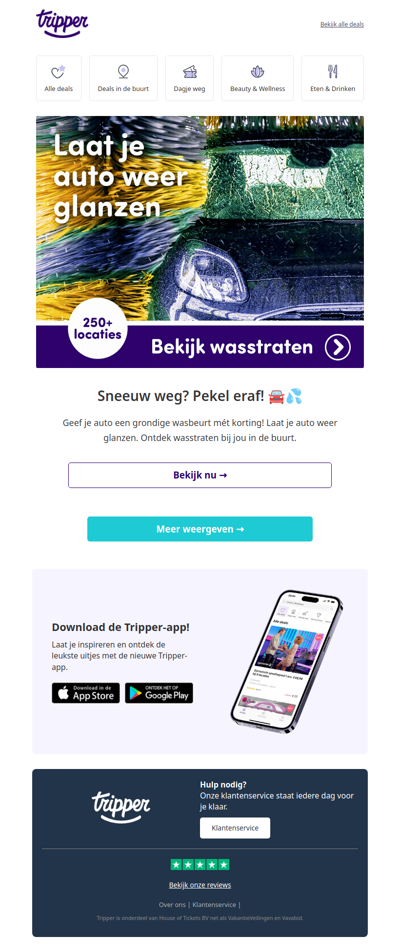 Sneeuw weg? Pekel eraf! 🚘💦