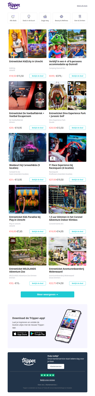 Jouw weekend begint bij Tripper 💜