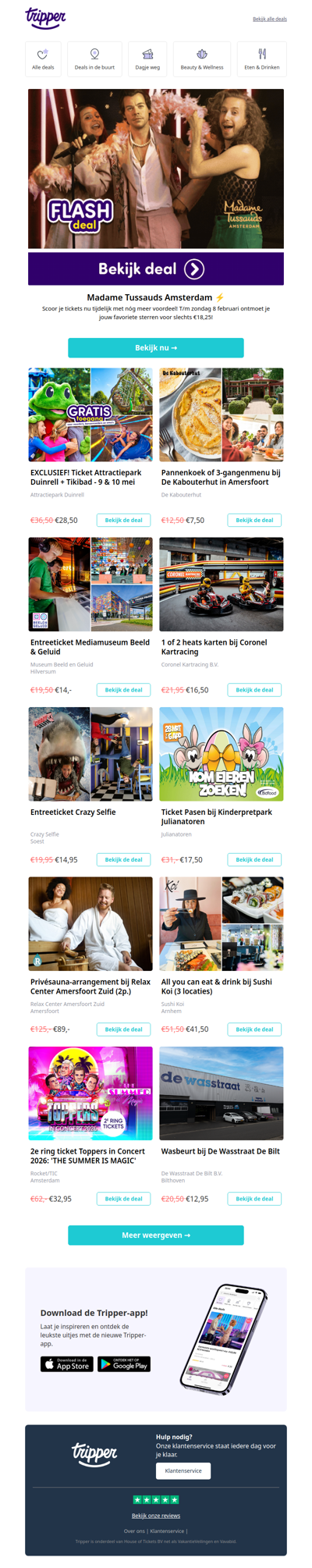 ⚡Flashdeal: nu tijdelijk extra voordeel op Madame Tussauds