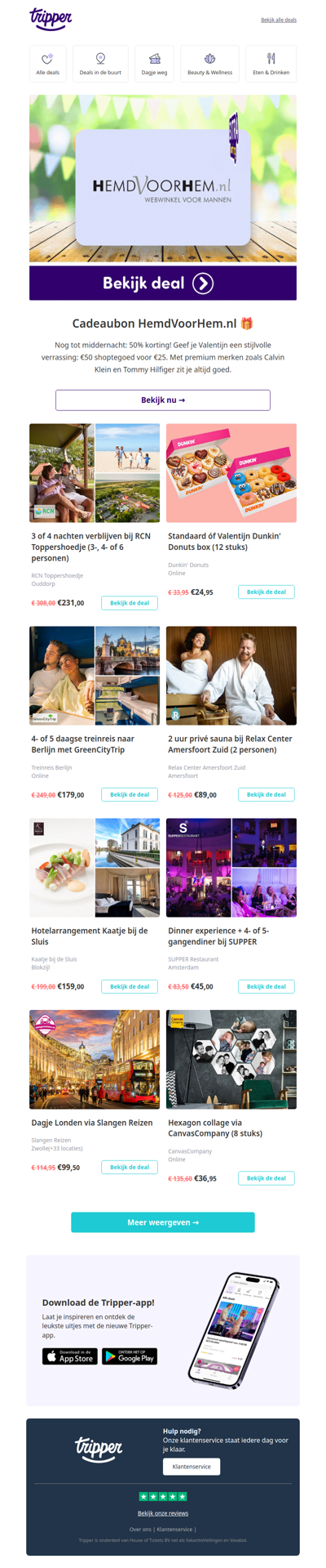 Dagpakker: Cadeaubon HemdVoorHem.nl 🎁