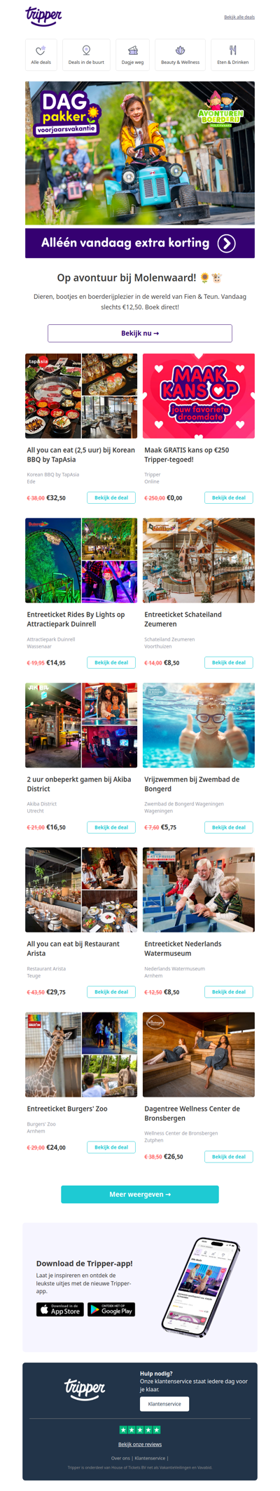 Vandaag éxtra korting op een dagje Avonturenboerderij Molenwaard🌾