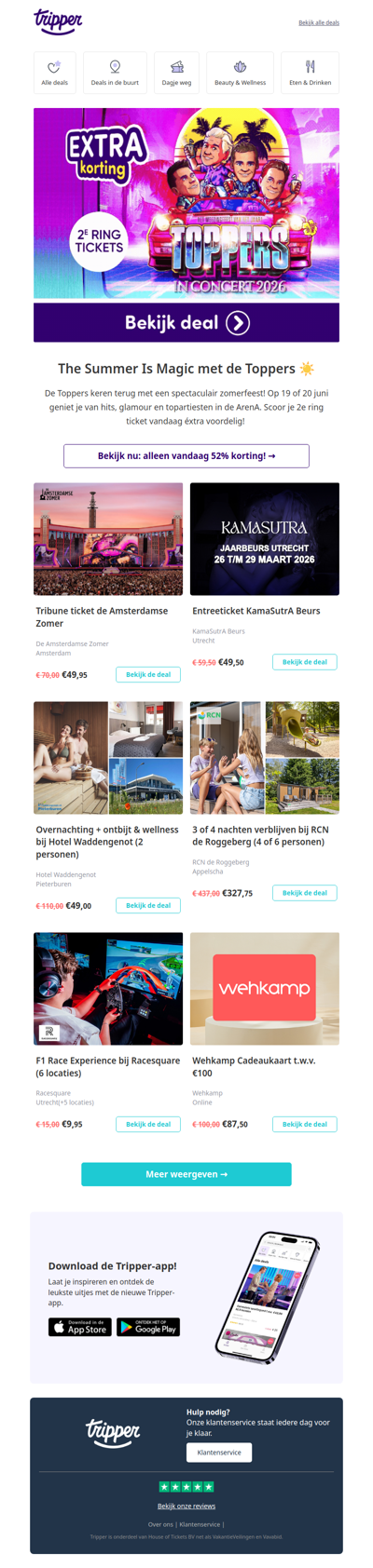 Extra korting op 2e ring tickets Toppers 2026 💥