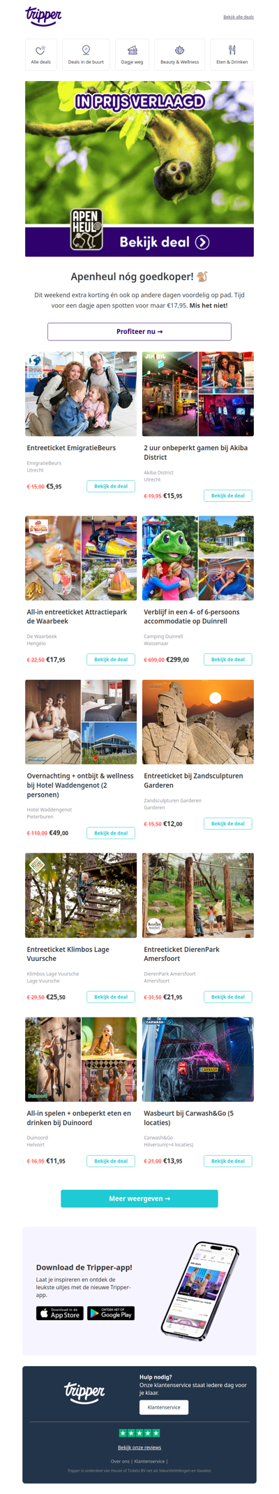 Extra korting op Apenheul tickets! 🐒