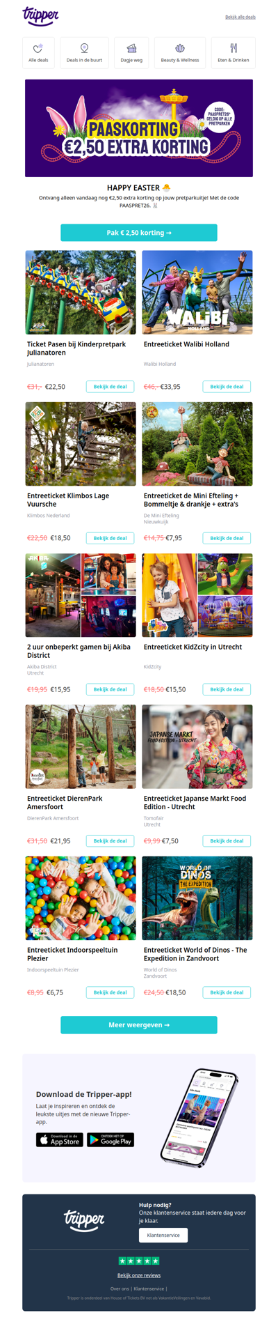 Laatste kans op €2,50 éxtra korting!💰