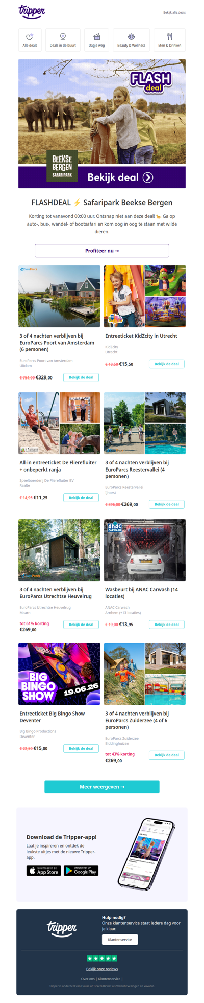FLASHDEAL⚡ Safaripark Beekse Bergen
