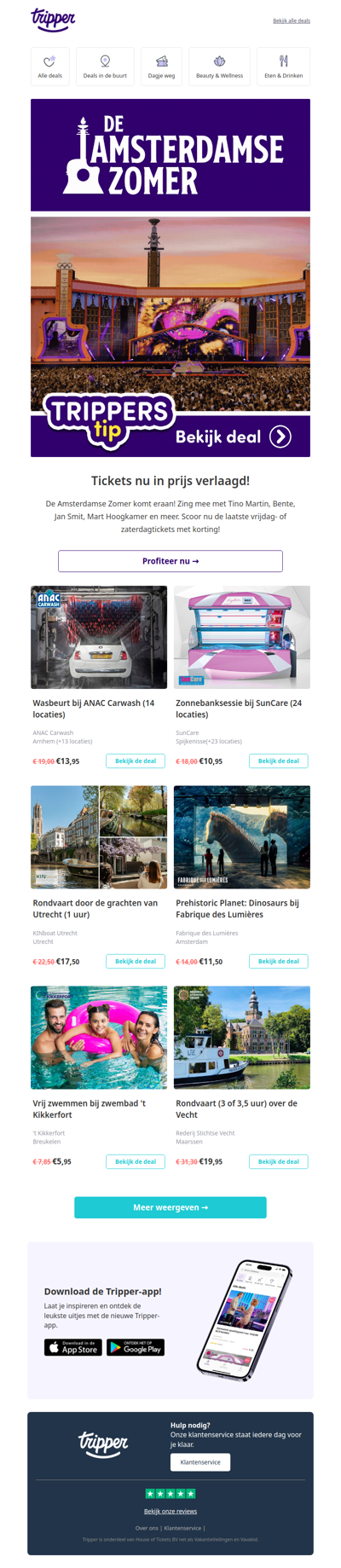 De Amsterdamse Zomer in prijs verlaagd 🎟️