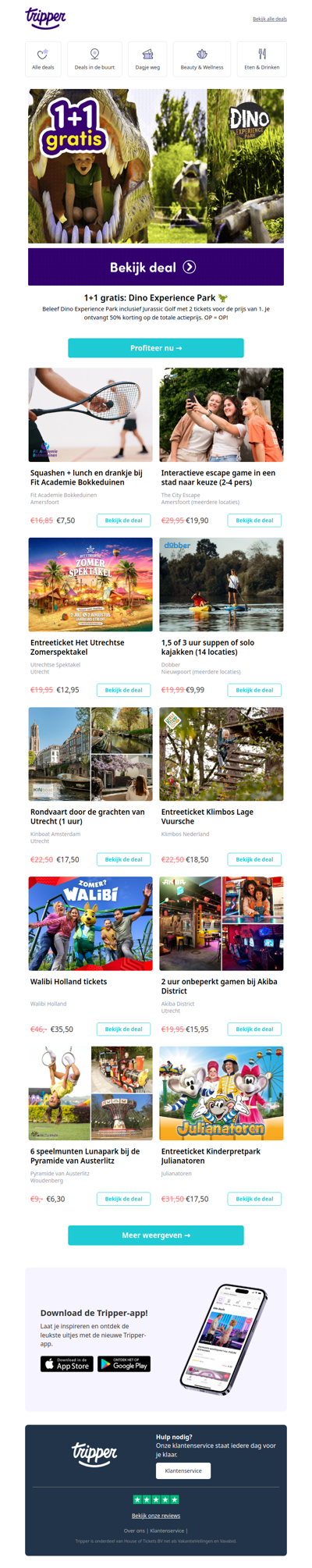 1+1 gratis: Dino Experience Park 🦖