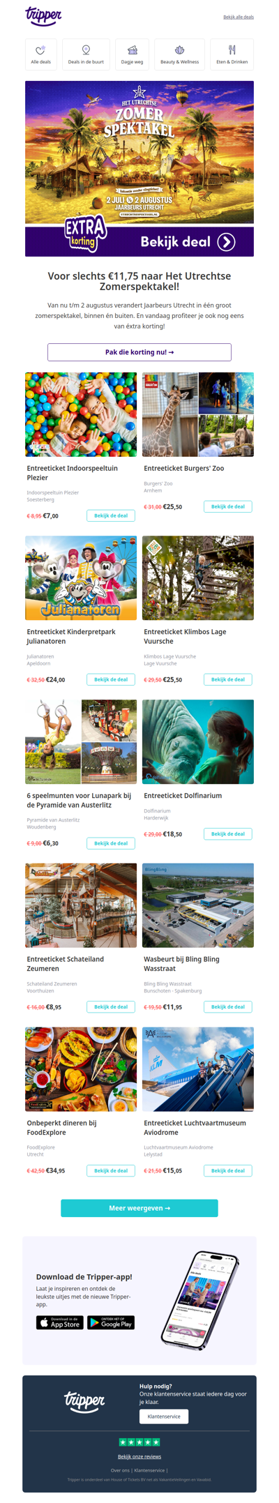 Dagpakker: Utrechts Zomerspektakel ☀️