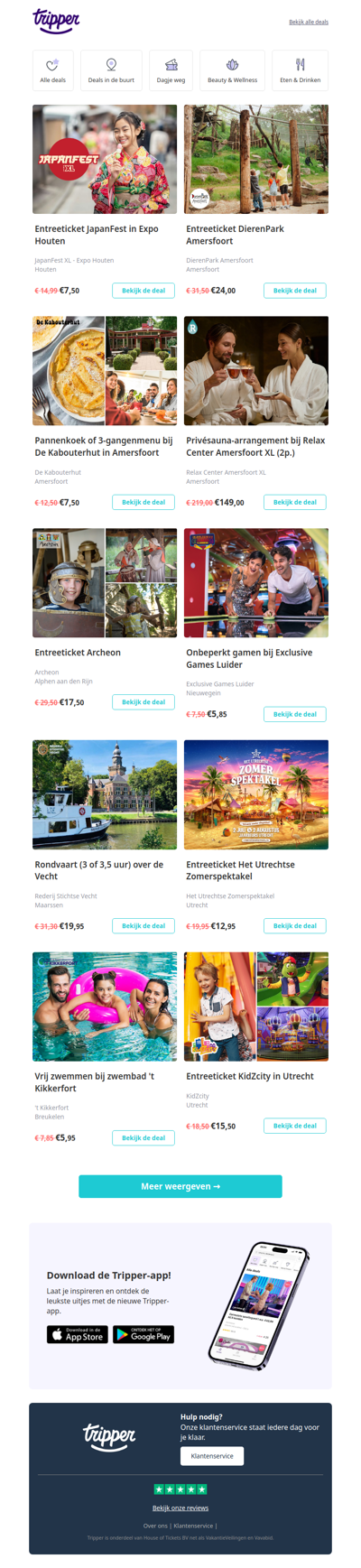 Dit weekend eropuit? Scoor je deal!