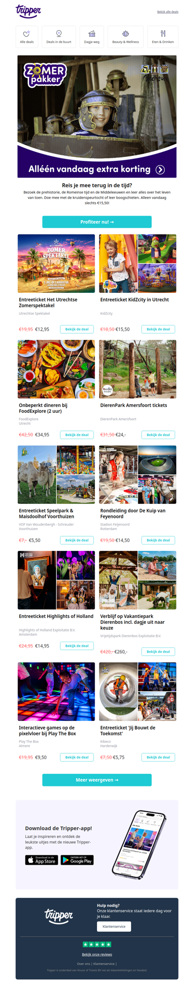 De leukste deals, voor de beste prijs!