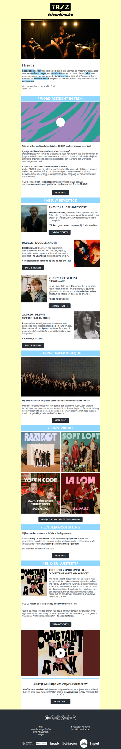 Dé oplossing voor last-minute eindejaarsshoppers… en psst: wij zoeken nieuw talent!