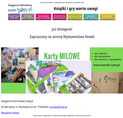 Karty Milowe już są dostępne, zapraszamy!