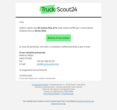 Vendere veicoli al miglior prezzo TruckScout24