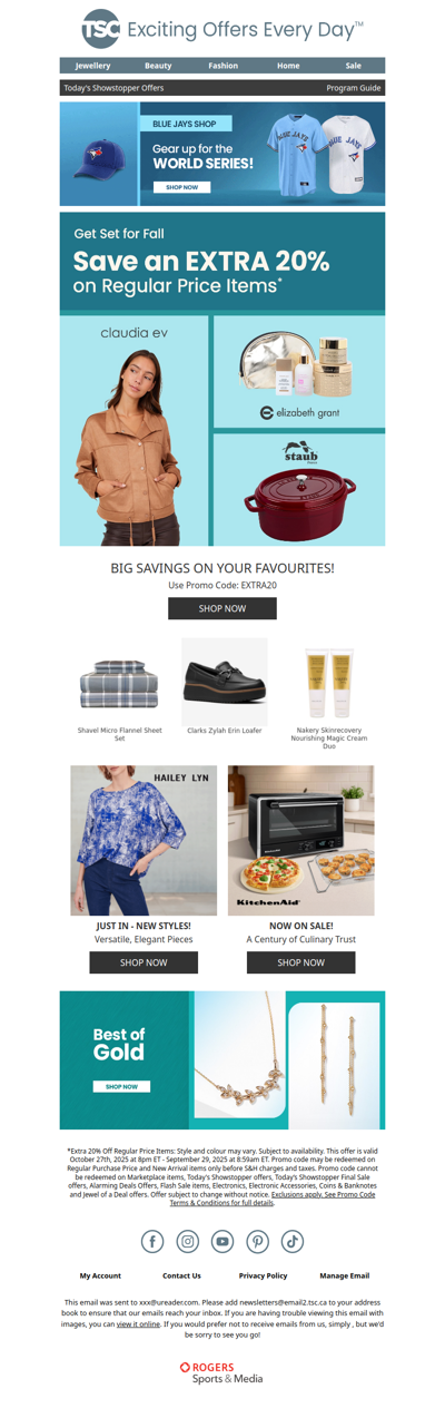 ⭐ SAVE an EXTRA 20% on Regular Price Items ⭐