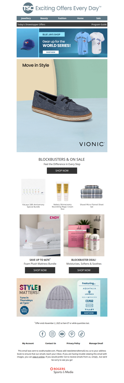 👟 Shop BLOCKBUSTER Vionic Footwear Deals