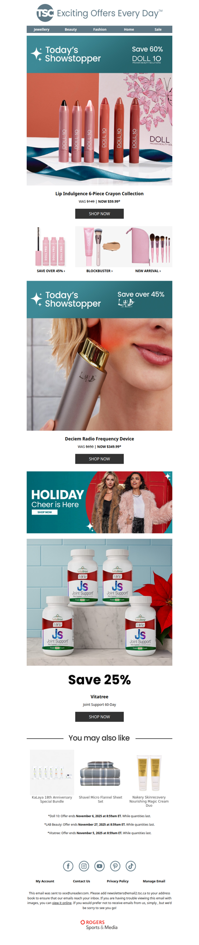 Doll 10 Lip Collection & LAB Skincare Device